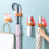 Lovely Bear Mop Holder Hook Included, Strong Load Capacity, Waterproof, Easy Installation, Multicolored 2