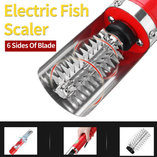 2X Fish Scale Remover Accessories Electric Scaler Remove Durable Cutter  Tool D 2