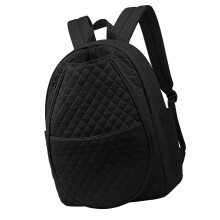 Practical Tennis Backpack With Luggage Strap Detachable-Black