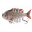 Leurres de pêche artificiels 3D, Segment Swimbait, plusieurs-15 1
