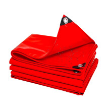 Waterproof Heavy Duty Tarp Cover 1.6x3.3ft with Reinforced Edges for Pool Patio Plants Outdoor
