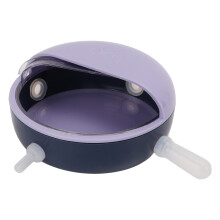 Silicone Kitten & Puppy Milk Feeder 180ml Purple Biomimetic Pet Feeder