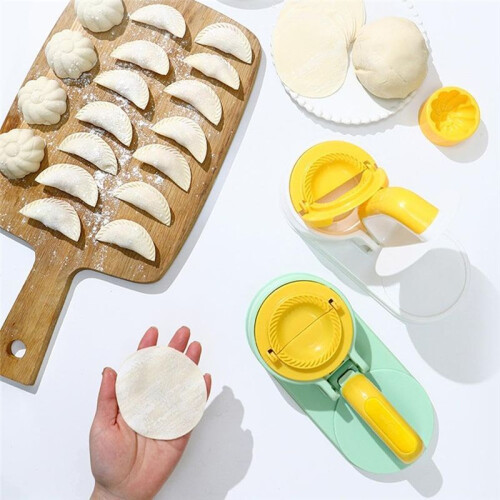 Handmatige Deegpers Dumpling Wrappers Press Wrapper, Dumpling Mold Set Bun Mold Dumpling Press Easy-Tool 2