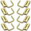 8PCS Heavy Duty E Track J Hooks 1900lbs Load Capacity Quick Slide Installation for Trailer Garage Storage 4