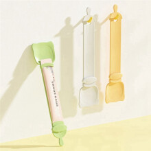 Pet Feeder Spoon Cat Snack Liquid Food Squeeze Tools Multifunctional Cat Feeding Spoon Orange