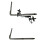 Mounting Bracket Expansion Clamp Adjusted Percussions-L rod 2