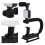Handheld Video Stabilizer with LED Light & Microphone - Portable U-Shape Model 12