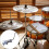 Support de cloche de vache, ensemble de batterie à Percussions, 5