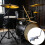 Support de cloche de vache, ensemble de batterie à Percussions, 6