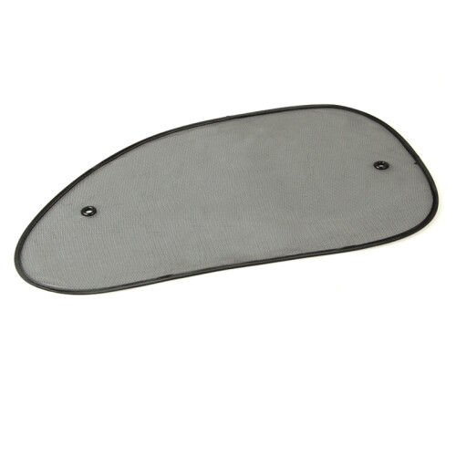 2 Pcs Car Window Sun Shade Visor Screen UV Protection Kids Rear Side Shield Black 2