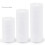 10 Rollen elastische athletische Stützbandage-Weiß 6X400CM 5