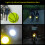 Basketball Shape Warning Reflective Pendant-fluorescent yellow 5