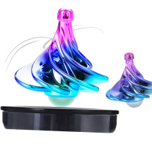Gyro Spinner 2 Pack Wind Powered Spinning Tops for Kids and Adults Long Lasting No Battery Needed