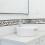 4pcs 2M Self-Adhesive Side  Tile Sticker Ancient Greek Pattern Bathroom Kitchen Restaurant Wall Stair Floor Border 4