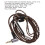 Bronze Headphone Upgrade Cable 3.5mm/A2DC for E40 E50 E70 LS200 80cm 9