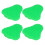 10PCS Soft Rubber Urinal Filter Screens | Splashproof & Fragrant for Bathroom 1