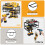 Power Tool Organizer Wall Mount with Shelf, Heavy Duty 5Hole Drill Storage Rack for Garage 2