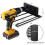 Power Tool Organizer with Drill Holder Wall Mount, Pegboard Charging Station for Garage, 1 Layer 5