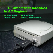 Bitfunx RGBS Converter VGA Naar -Compatibele Converteradapter voor Dreamcast-Gameconsole-Uitgang 1080P HDTV-Converter