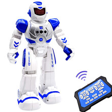 Programmable RC Robot Toy for Kids with Infrared Gesture Control, Dancing Singing Educational Gift