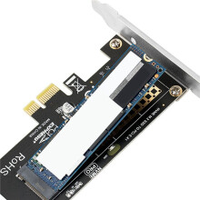 2X M2 NVME Riser Card M2 NVME to Pcie X1 Riser Card M2 Solid State Drive Expansion Card Driver-Free for WIN10