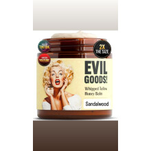 Beef Tallow Balm with Honey, Deep Hydration Whipped Moisturizer in Amber Glass Jar for Dry Skin