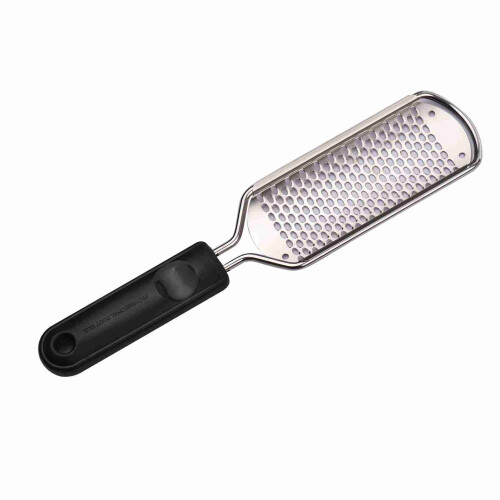 Stainless Steel Foot File Pedicure Tool with Adjustable Handle, Black 2