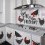4pcs Kitchen Wall Stickers 60x30cm Chicken Shape PVC Decorative 6