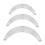 Tablecloth Braided Twist Templat,Cloth Patchwork Ruler DIY Tailoring Ruler,Ruler Template for Sewing Templat,12 Inch 8