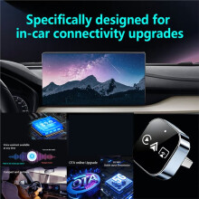2026 3in1 Upgrade Carplay Adapter Wireless Android Auto Mirror Link AI Box USB Plug and Auto Connect WiFi