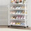 Plastic Simple Shoe Rack, Removable Shoe Cabinet Behind the Door, Multifunctional Storage Rack 5