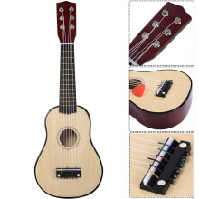 25 Inch Kids Acoustic Guitar for Beginners, All Wood Body with Steel Strings, Bright Resonant Sound