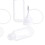100Pcs Tip Applicator Bottles with 10Ml/0.34 Oz Clear Squeeze Bottles Plastic Glue Applicator for Liquid Oil Quilling 3