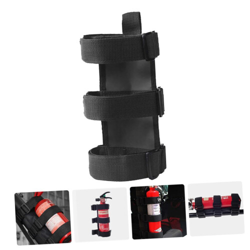 Adjustable Car Fire Extinguisher Mount Strap with Durable WearResistant Compact Design 1