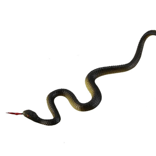 2X Rubber Snake Pretend Trick Toy Garden Props 2