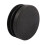 30Pcs Plastic Blanking End Cap Pipe Tube Insert Plug Cover 40mm Black 5