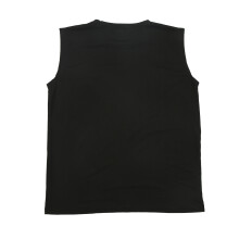 Men's Black XL Workout Tank Top Sleeveless Muscle Shirt for Gym Training