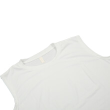 Men's Sleeveless Workout Tank Top White 3XL Muscle Gym shirt