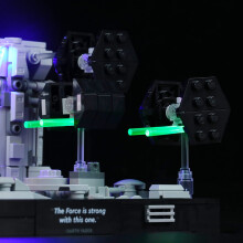 Light Kit for 75329 Death Star Trench Run with Realistic LED Illumination and Seamless Display Integration