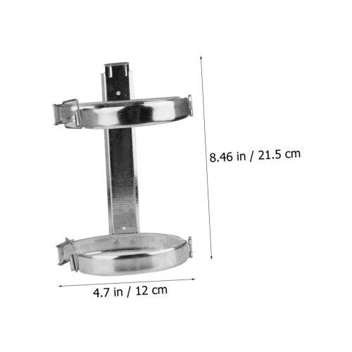 Fire Extinguisher Wall Mount Holder, Durable Iron Bracket for Kitchen and Garage Fire Safety Storage 1
