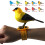 Talking Parrot Toy with Voice Activated Playback, Interactive Singing Bird Gift Model B for Kids 4