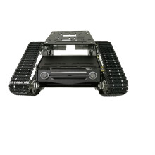 Robot Tank Chassis with Encoder Feedback, 9V Motor, Stable Crawler Tracks for DIY Robotics