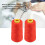 2 Stück Rote Polyester-Serger-Garne, langlebiges Nähen, 4,711,2 cm 8
