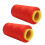 2 Stück Rote Polyester-Serger-Garne, langlebiges Nähen, 4,711,2 cm 16