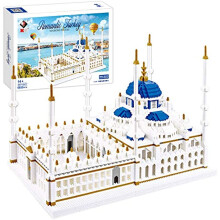 Compatible with Turkish Castle Architecture Building Set, 6850 Piece Modular Castle Model Kit