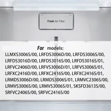 ADQ75493301 Refrigerator Air Filter Cover Decor for Fridges Fresh Air Filter for 4952580 AP6887594 PS12724761