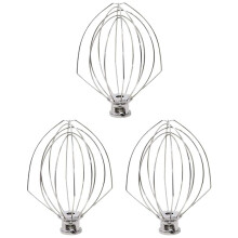 3X K5AWW Replacement Wire Whip for Vertical Mixer Aid, 5 Quart Lift Bowl 6-Wire Whip Attachment Accessories