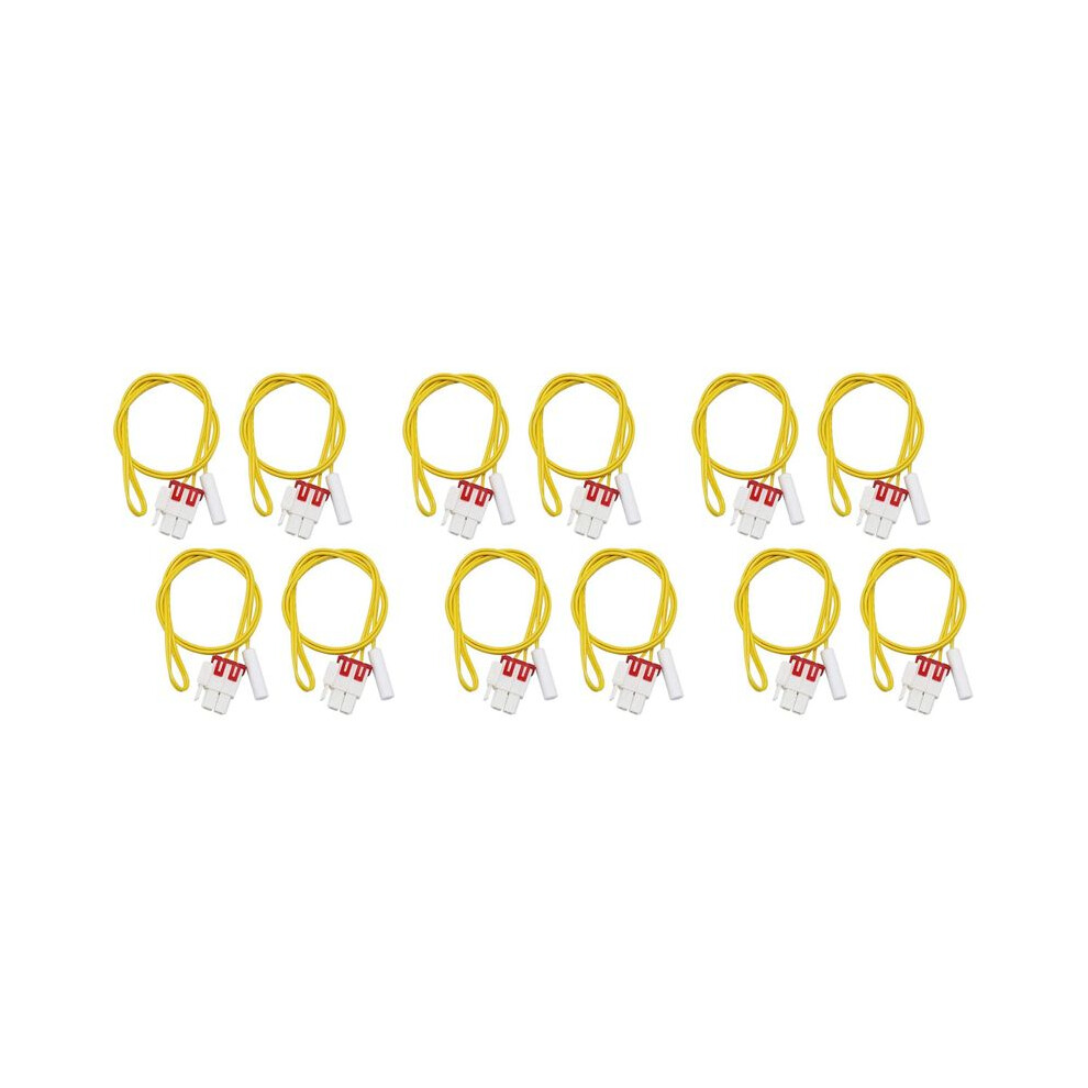 12Pcs Da32-00006W Refrigerator Defrost Temperature Sensor Replacement Thermostat For Ap41336842 Da32-10105R 4712099220189