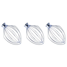 3X Wire Whip Attachment for Tilt- Stand Mixer for K5AWW 5 Quart KSM50, KSM5 Egg Cream Stirrer Accessories