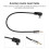 30cm AUX Lead for Alpine Car Stereo 5